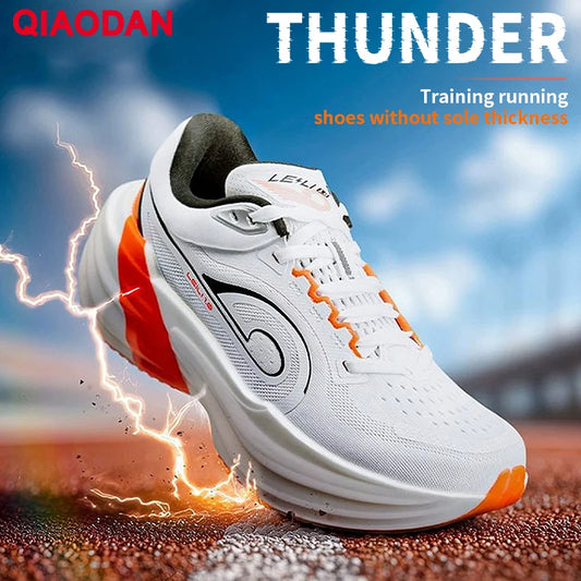 QIAODAN Men's Marathon Racing Shoes With Shock Absorption