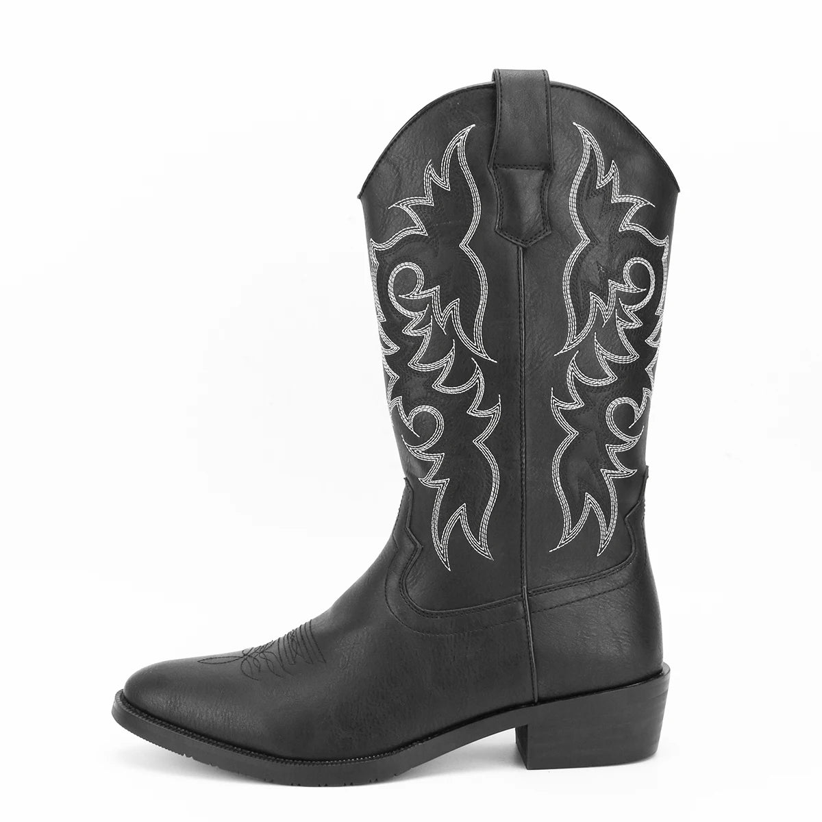 Men's Embroidered Desert Western Cowboy Boots For Everyday Wear