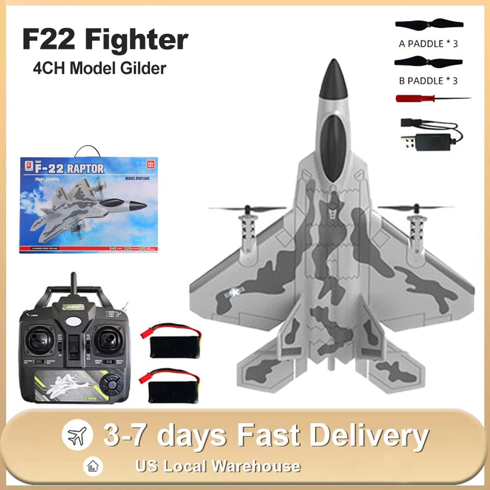 JIKEFUN SGF22 RC Airplane 3D Stunt Plane Glider Toy