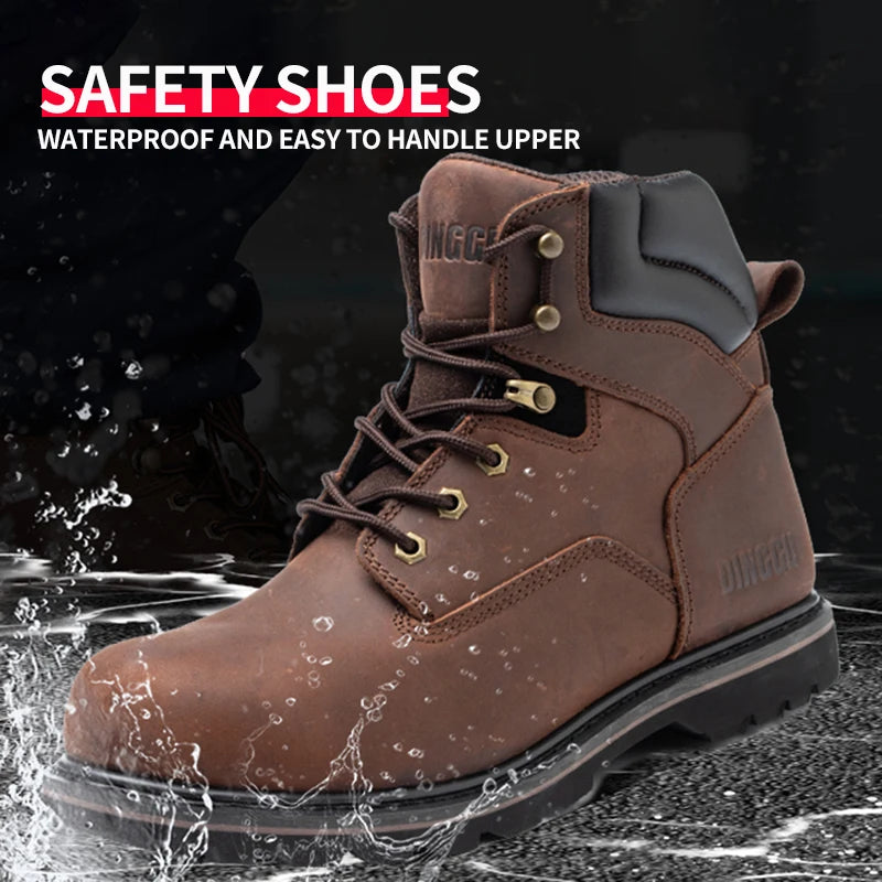 Lightweight Breathable Industrial Construction Sneakers For Site Work