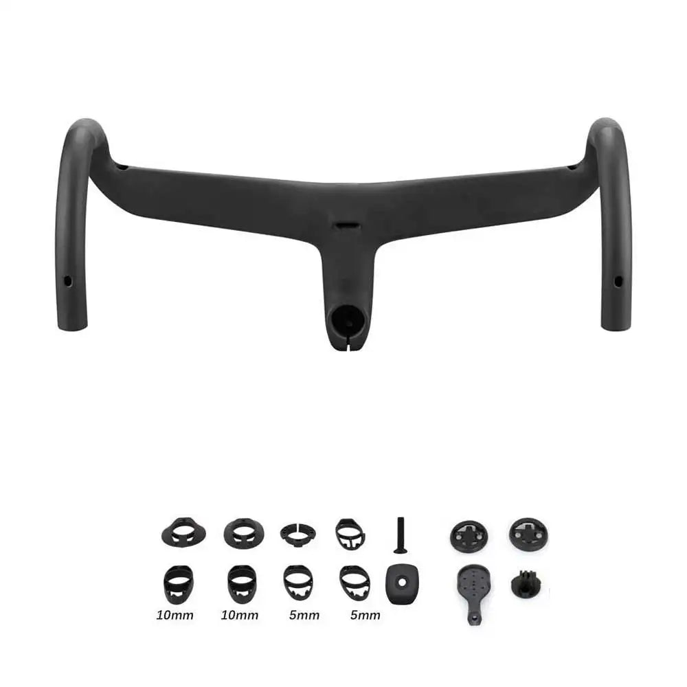ELITA ONE Road Carbon Bent Handlebar With Internal Cable Routing