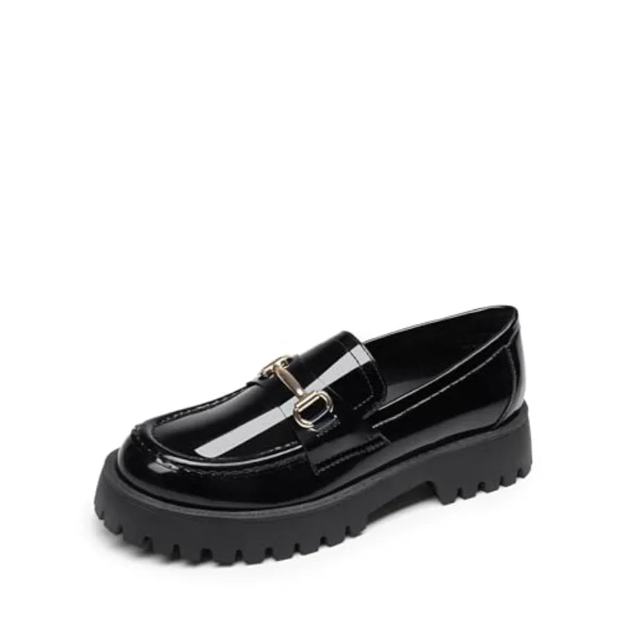 Dream Pairs Womens Loafers Platform Penny Slip On Arch Support