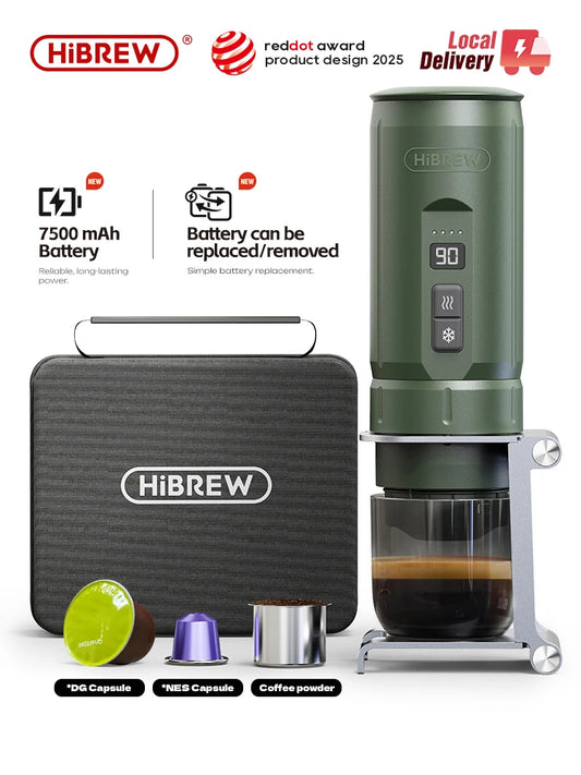 HiBREW H4C Portable Espresso Machine 3In1 Travel Coffee Maker