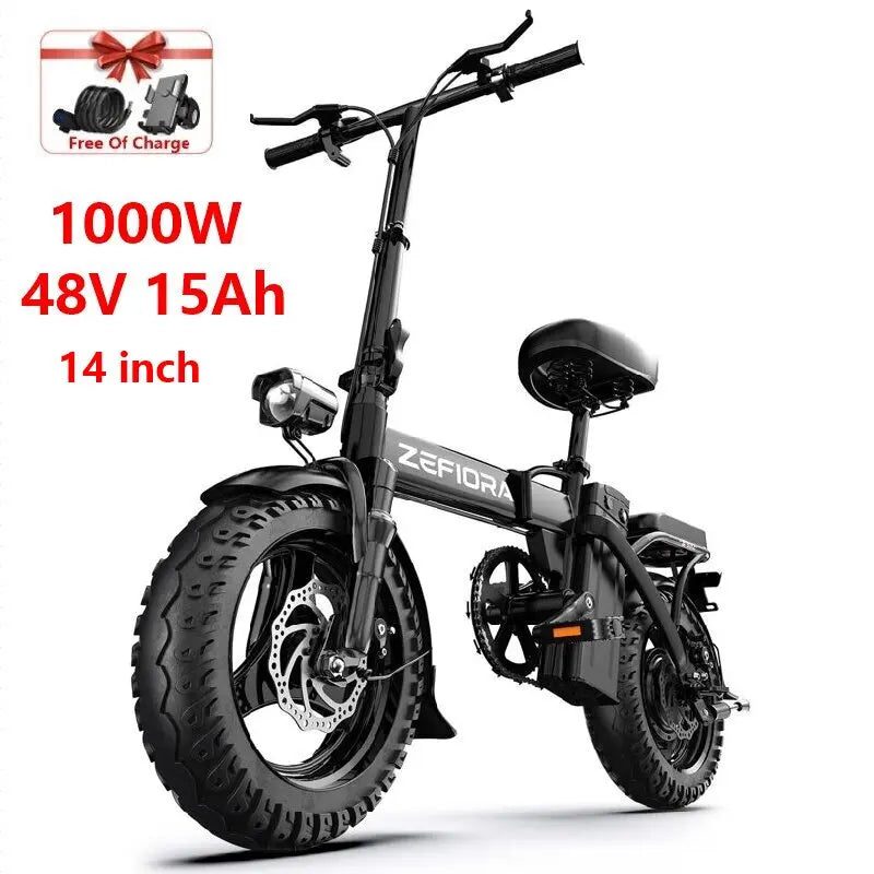 ZEFIORA UL2849 Certified Electric Bicycle V12 Brushless Motor