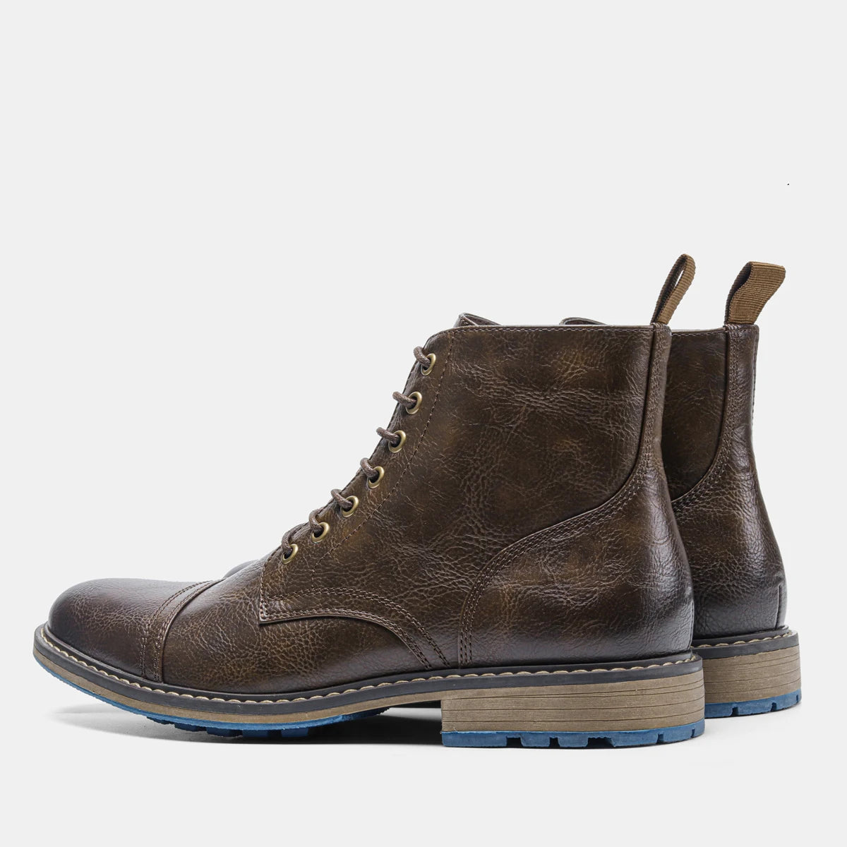 Hecrafted Mens Ankle Boots Comfortable Fashion Footwear