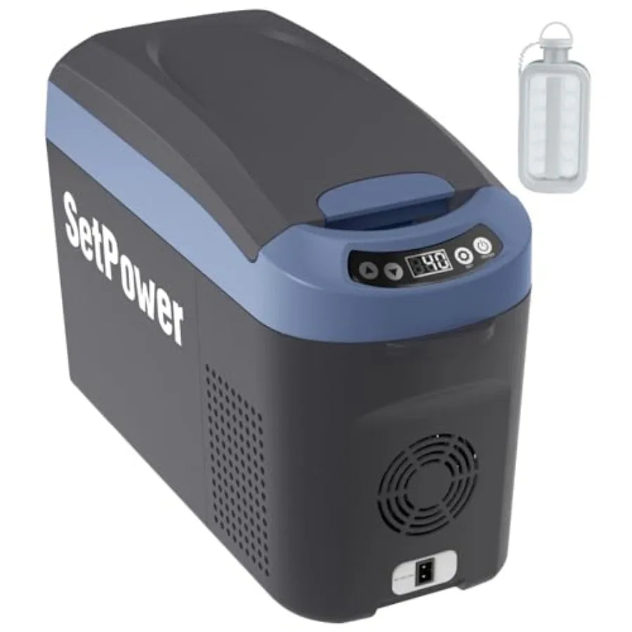 Portable 12V Car Refrigerator For Camping And Travel