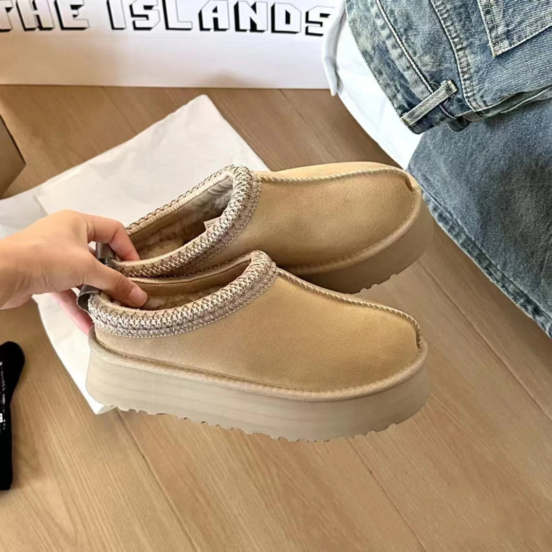 Tasman Winter Fur Snow Boots Women Ankle Boots Designer