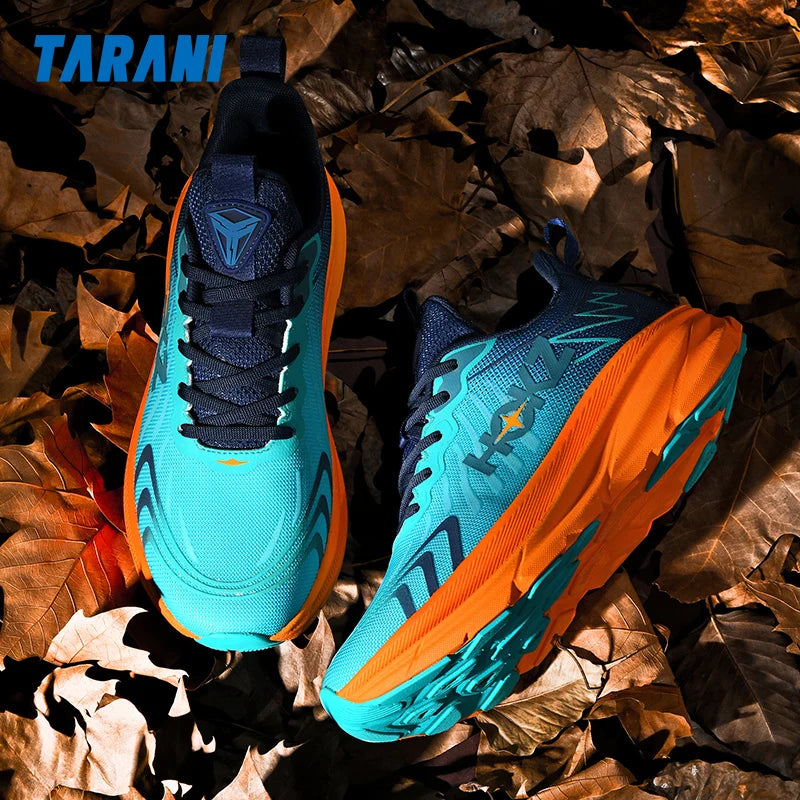 TQBQQ Cushion Running Shoes Unisex Breathable Mesh for Marathon Training