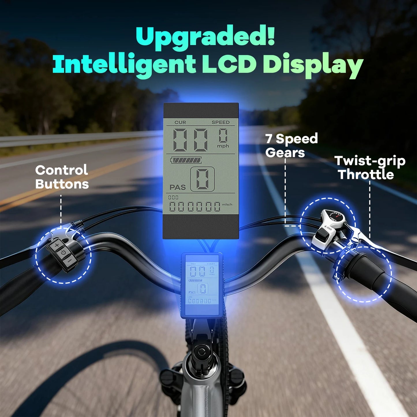Aoango Cybervelo EK3 1000W Electric Bike
