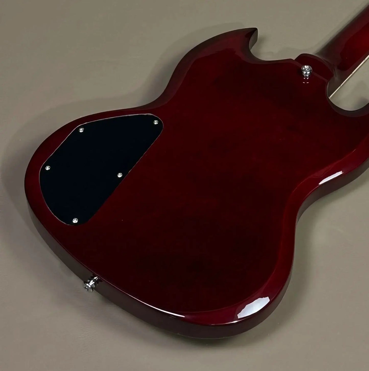 Electric Guitar Red SGS Angus Young ACDC inlays Mahogany Body rosewood Fingerboard HH Pickups