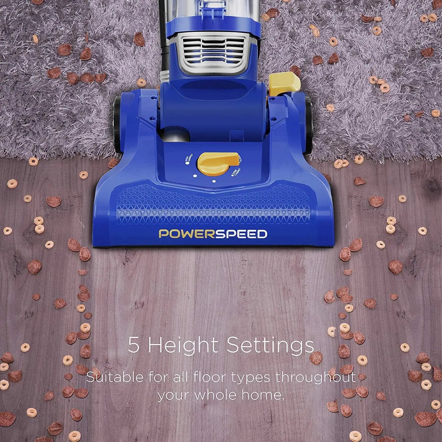 Lightweight Bagless Upright Vacuum Cleaner With Large Dust Cup