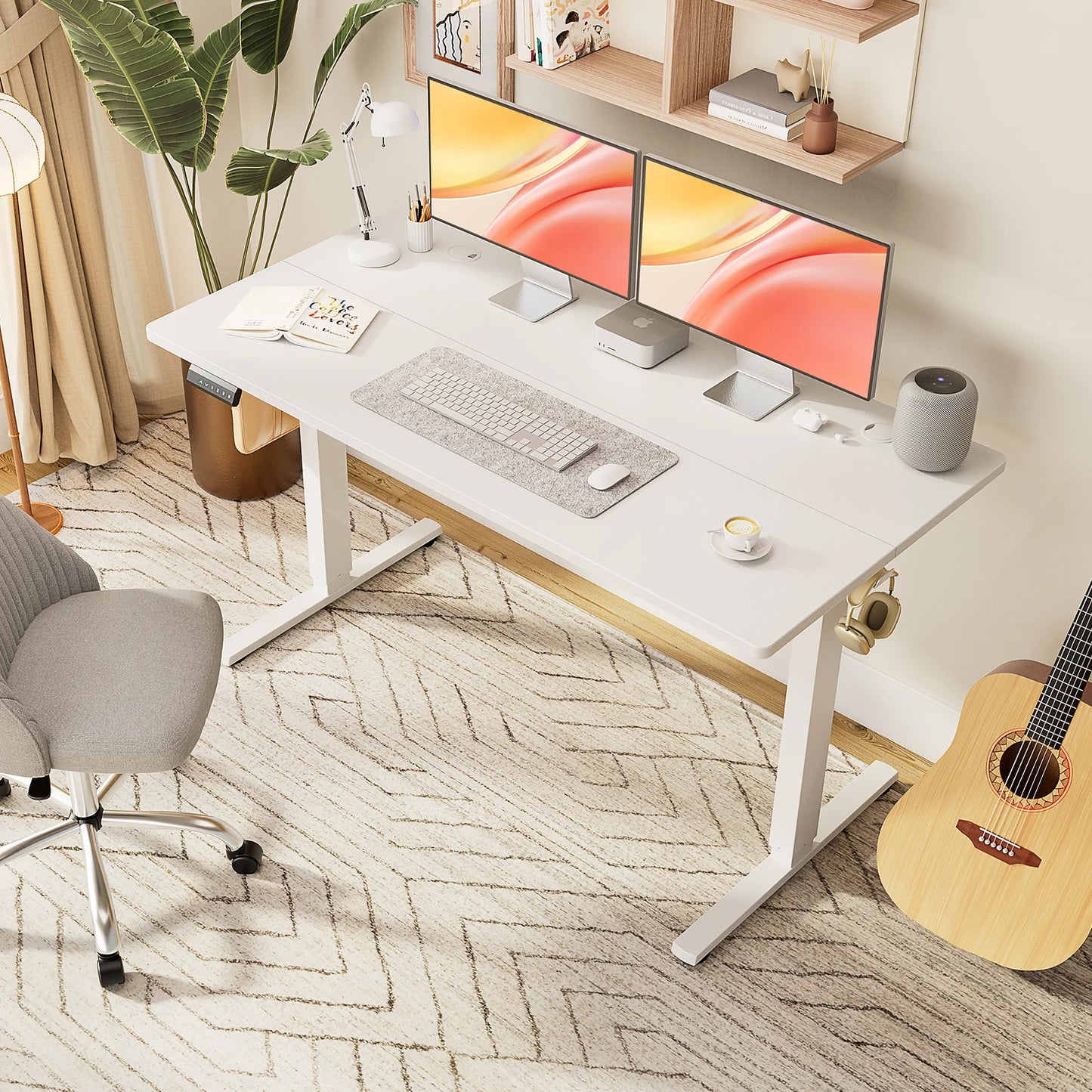 JHK Electric Standing Desk Height Adjustable Ergonomic Workstation