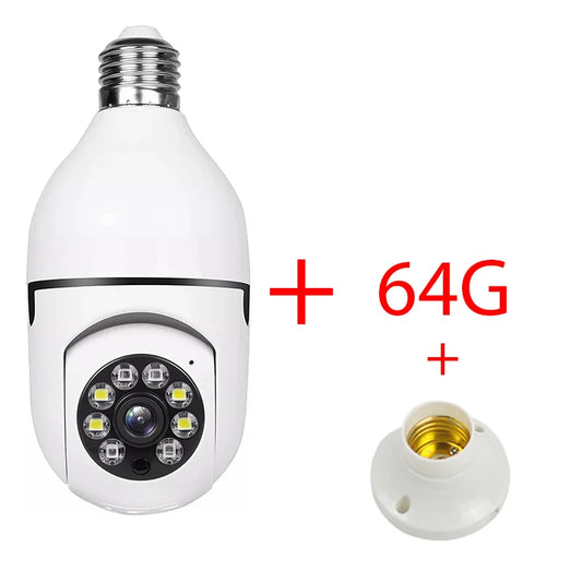 Kankeirr E27 Wireless Surveillance Camera 5G WiFi Night Vision
