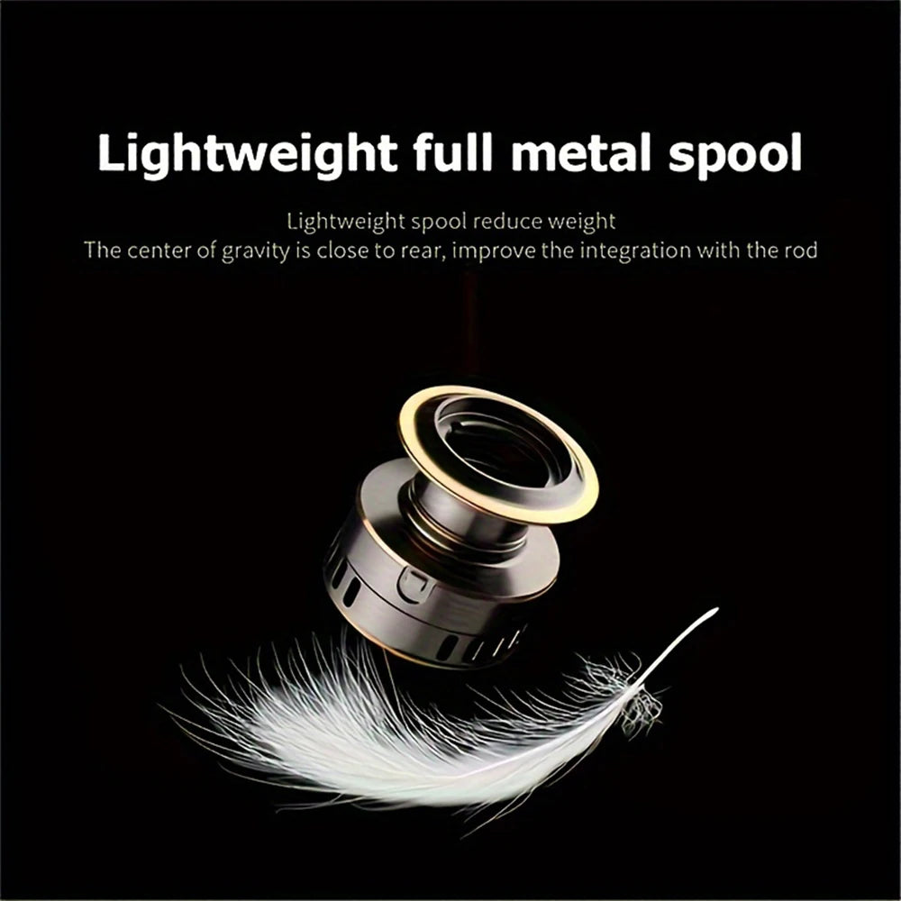 Spinning Reel Metal Spool And Rocker Arm Five To One
