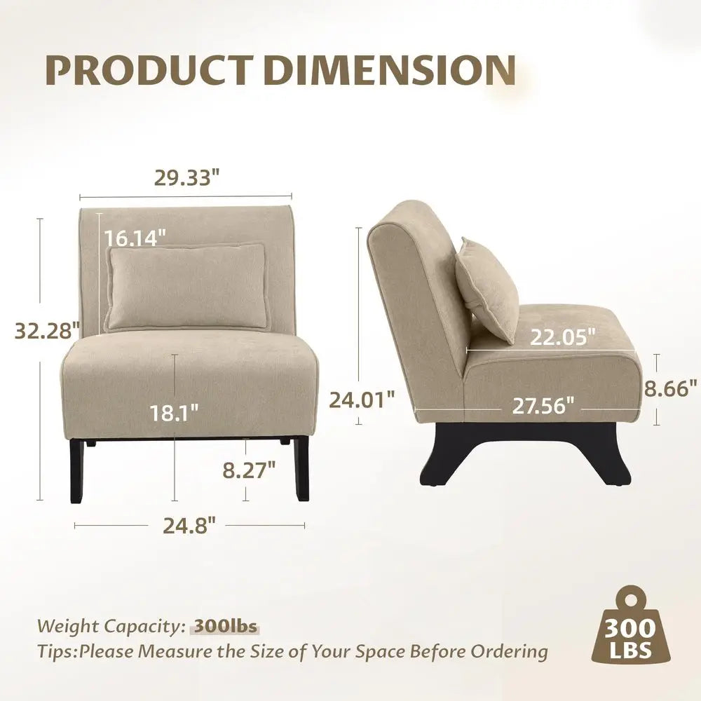 Accent Chairs Set of 2 Upholstered Living Room Side Chairs Comfy Small Accent Lounge Chair with Pillow Accent Chair for Living