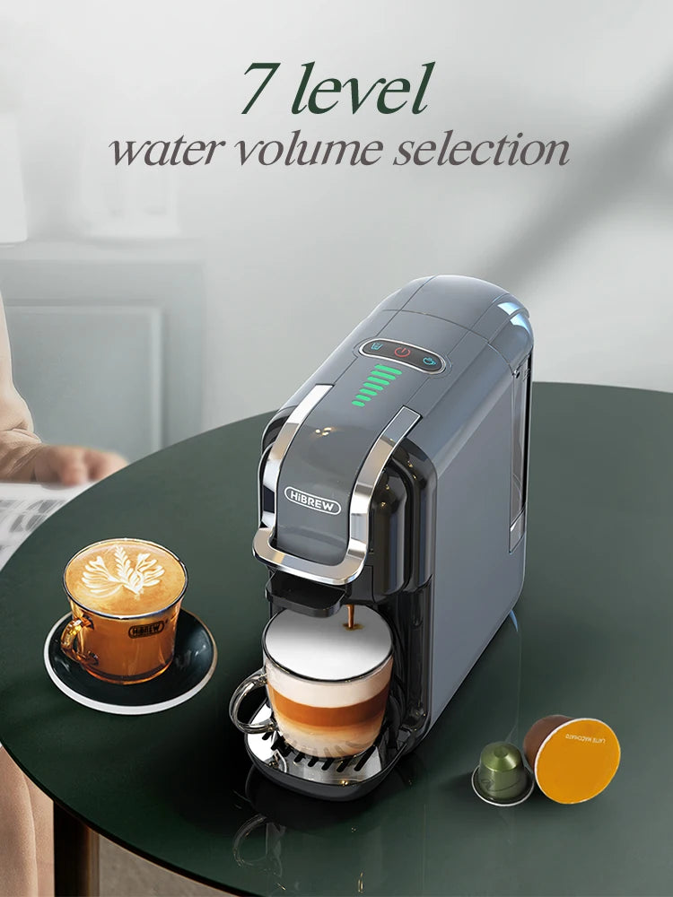 HiBREW 5 In 1 Capsule Coffee Machine For Dolce Gusto And Nespresso