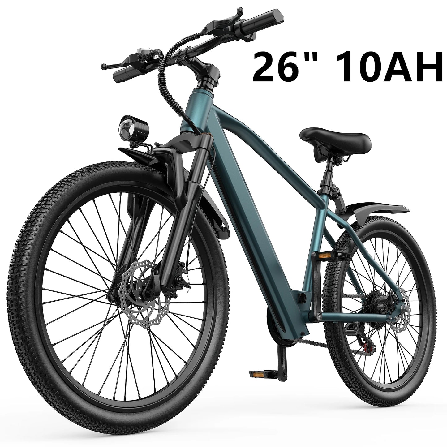 Adults Electric Mountain Bike 36V 500W 21-Speed Ebike
