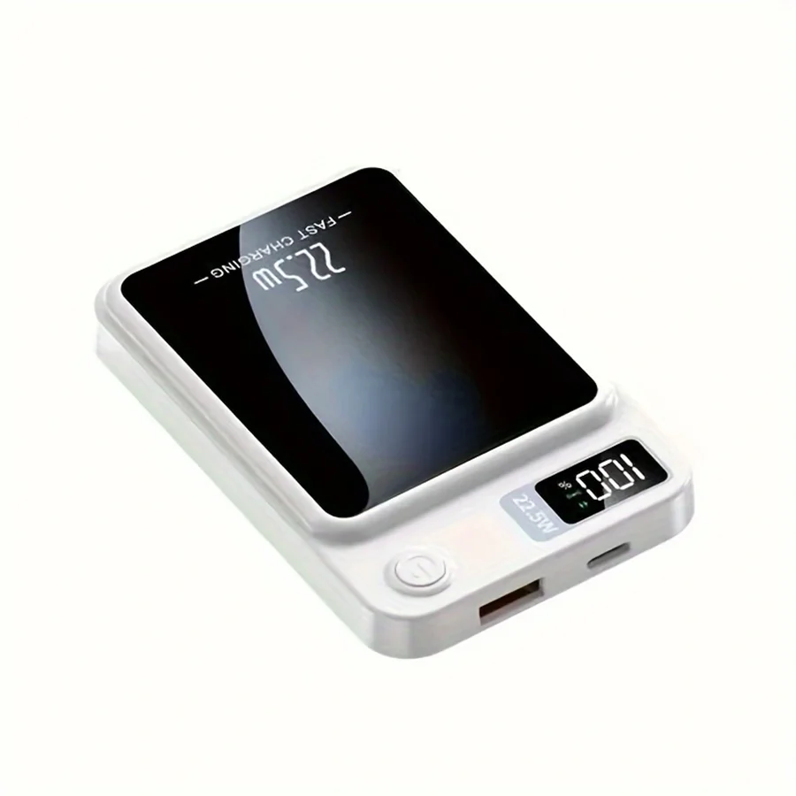10000mAh Magnetic Wireless Power Bank With 22.5W PD20W Fast Charge