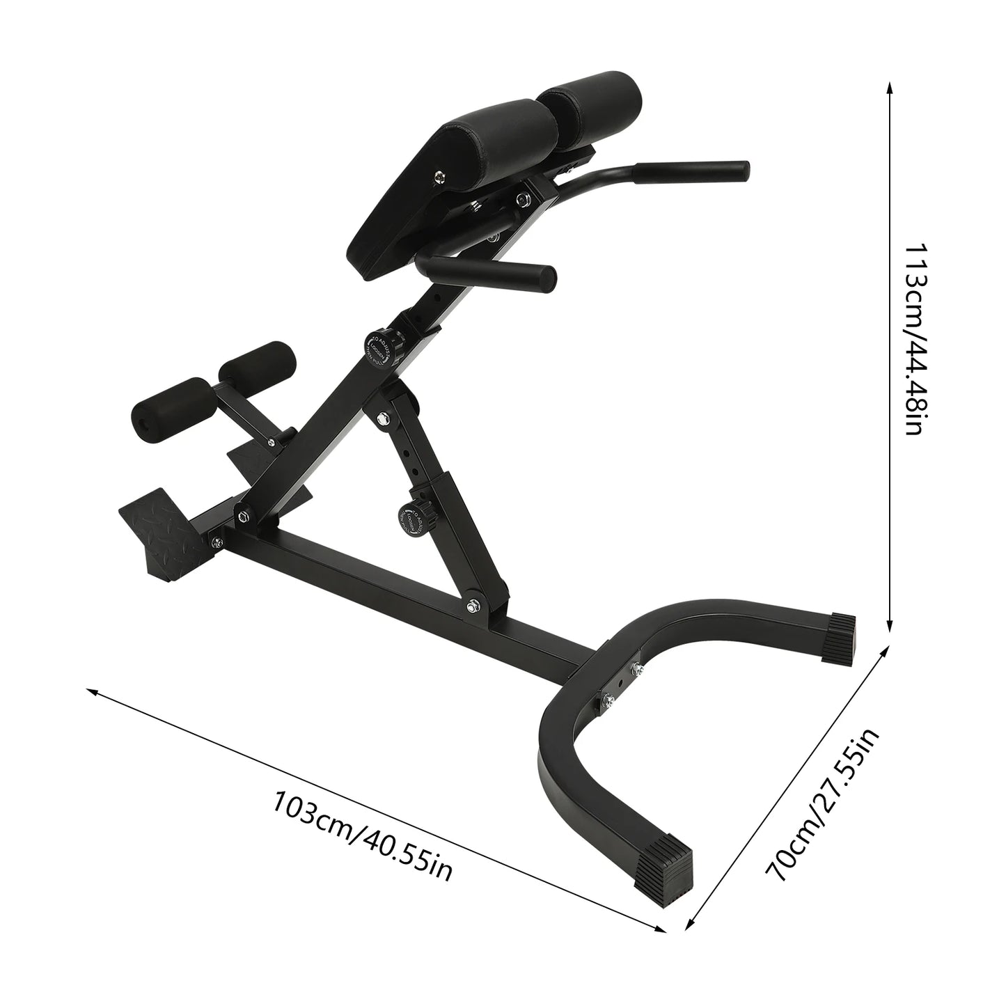 Multi-Functional Roman Chair Back Extension Bench