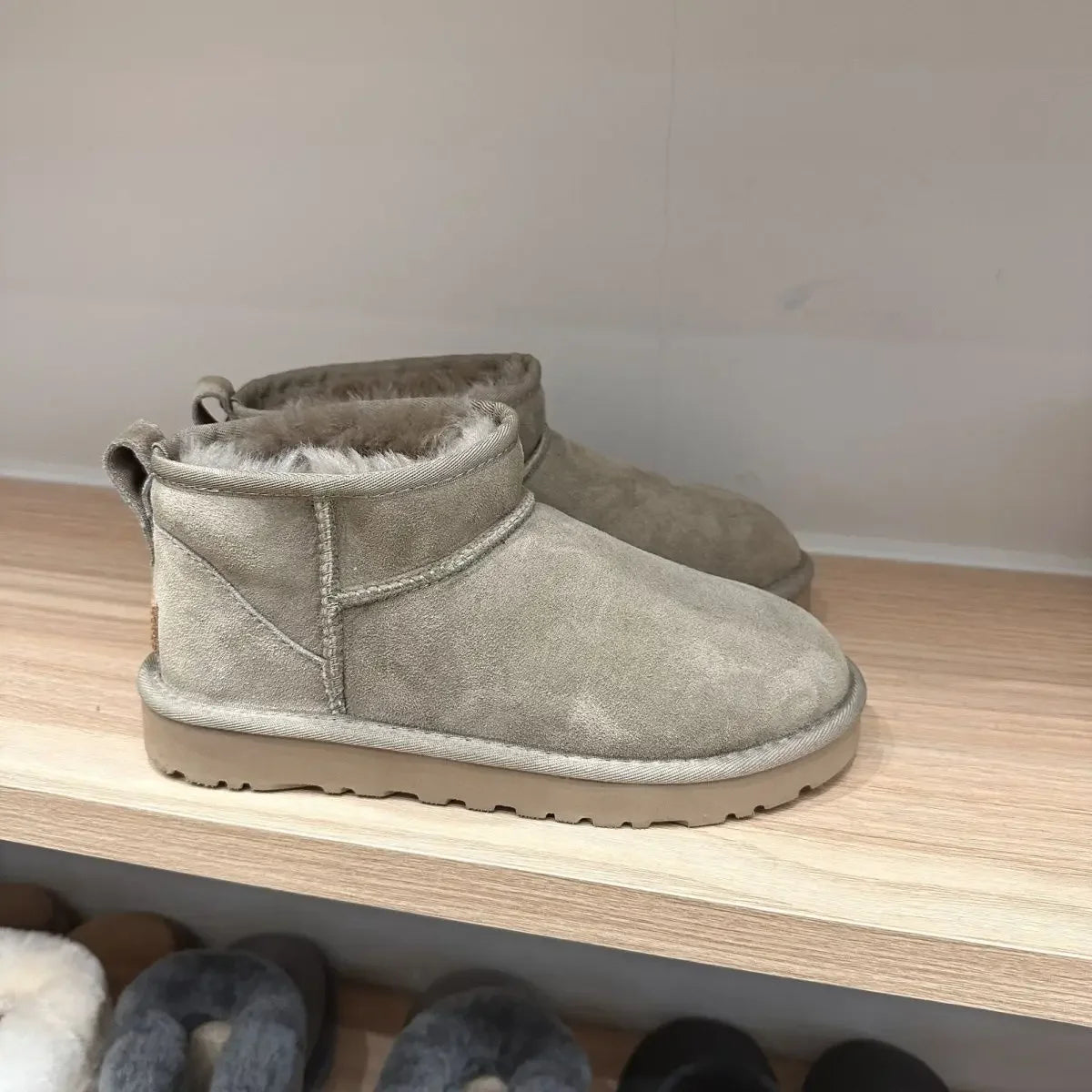 Tasman Winter Fur Snow Boots Women Ankle Boots Designer