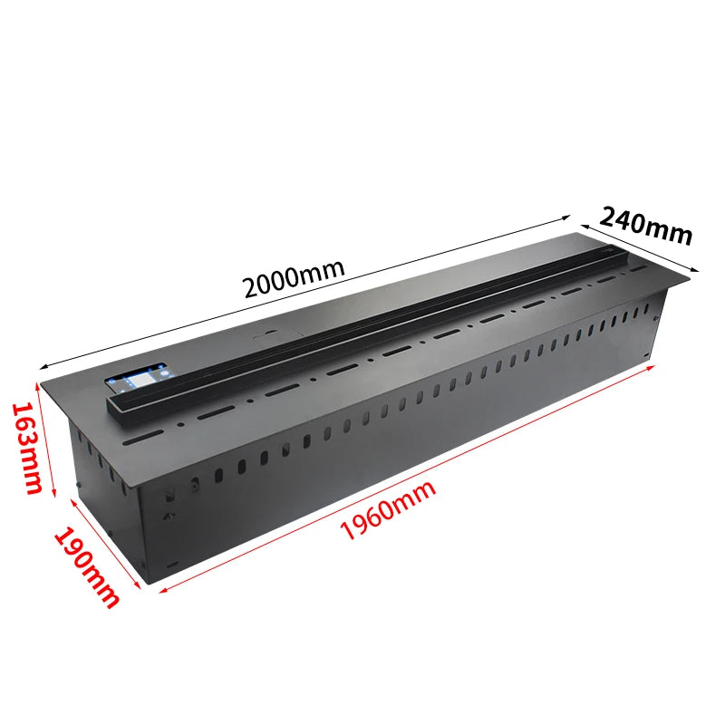 Electric Fireplace 3D Water Vapor With Remote Control Timer