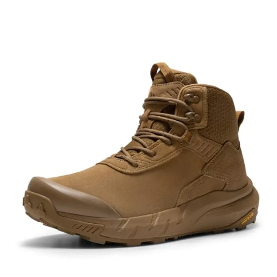 NORTIV 8 Waterproof Leather Military Tactical Work Boots For Men