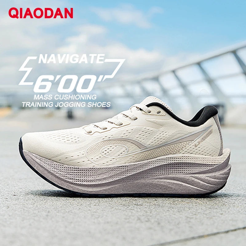 QIAODAN LH600 Women's Shock-Absorbing Running Shoes Soft Sole
