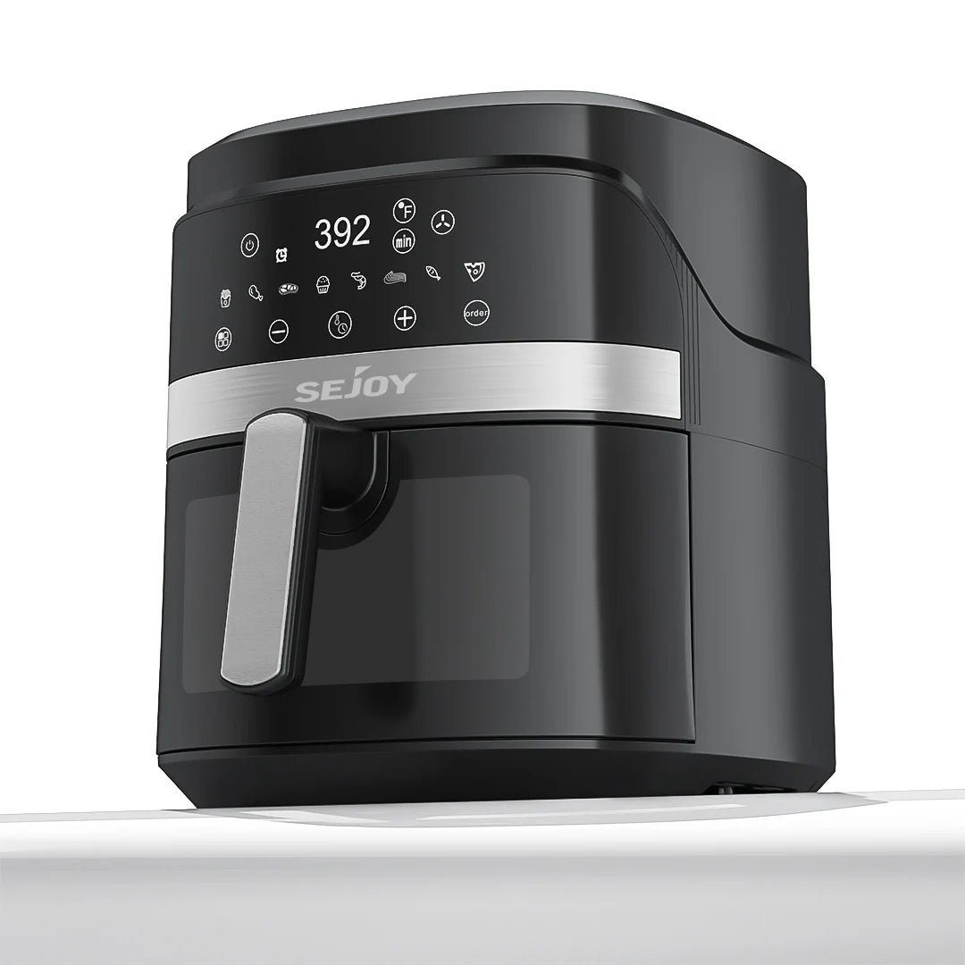 SEJOY 8-in-1 Air Fryer Oilless Cooker Roast Bake Dehydrate Warm