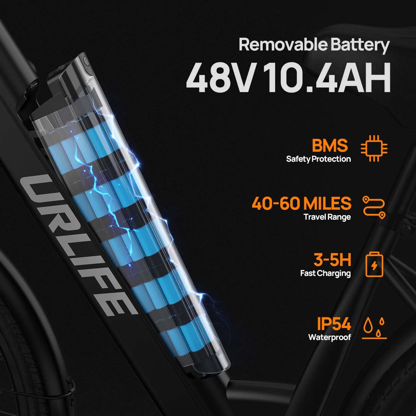 E26 Electric Bike 750W Peak Motor City Commuter