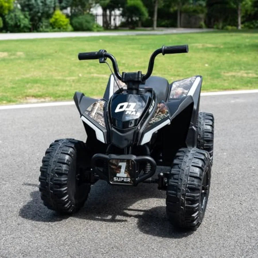 24V Ride On ATV Quad Electric Toy With LED Headlights