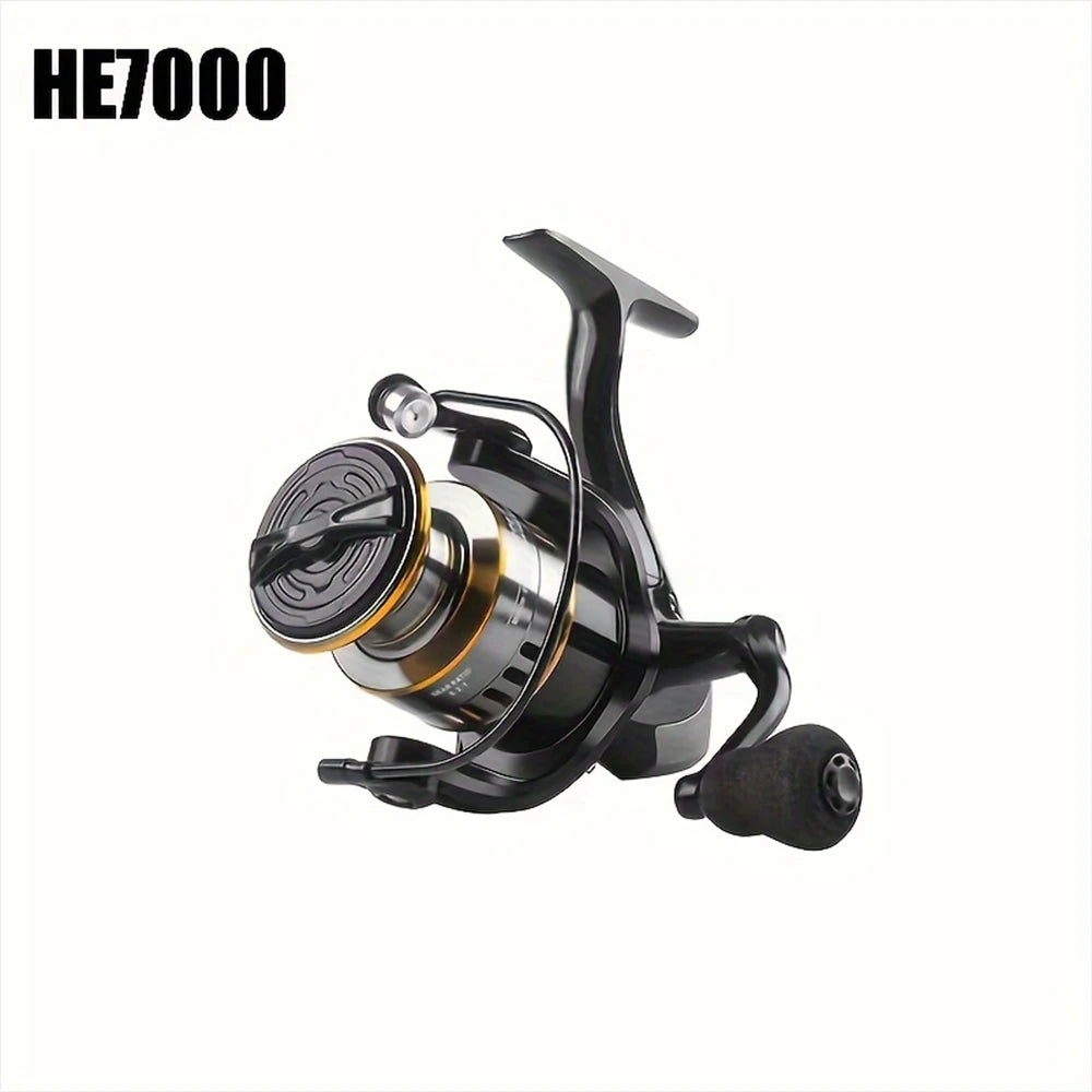 Ambidextrous Spinning Reels With Metal Spool 5.2:1 Gear Freshwater Saltwater