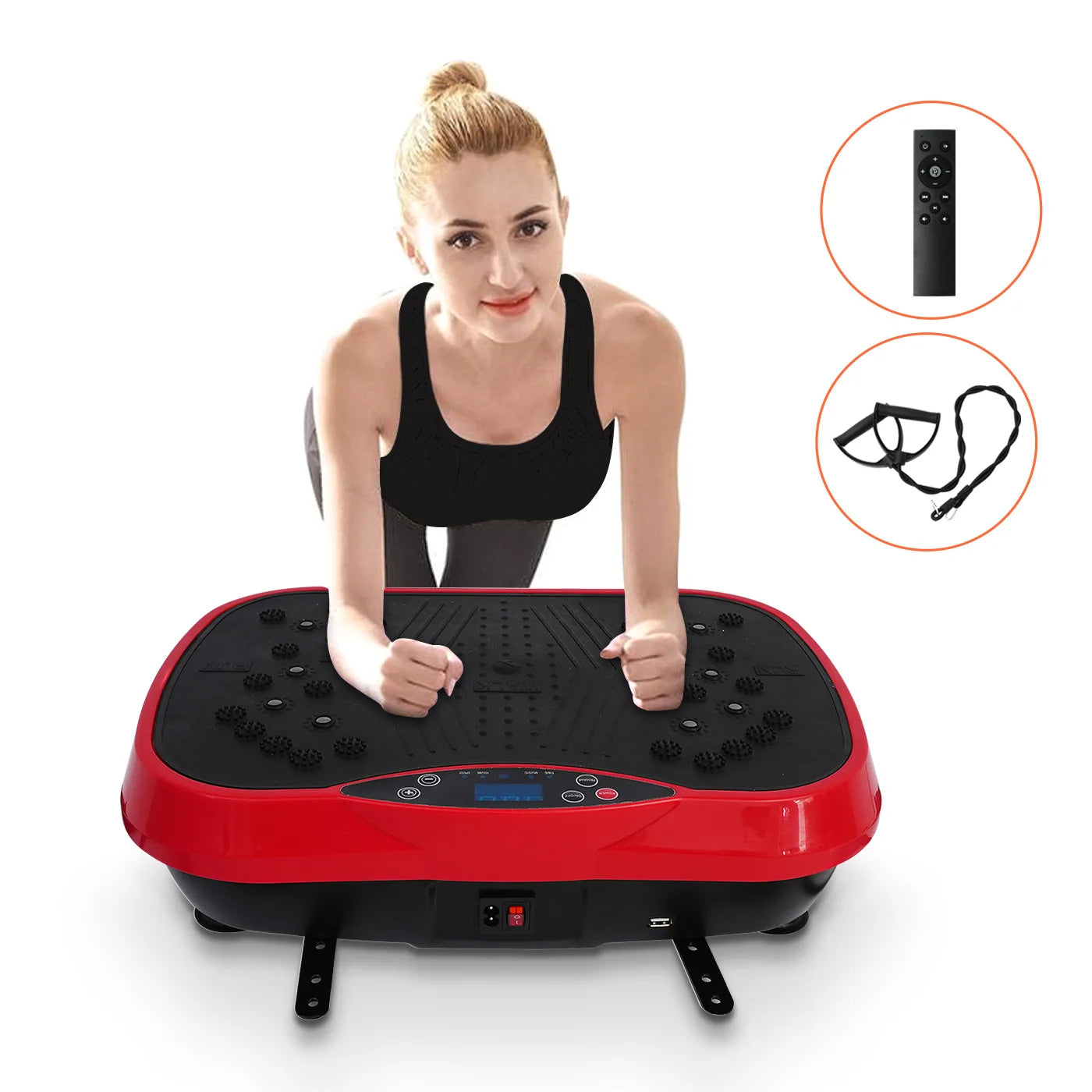 Portable Vibration Plate Exercise Machine For Home Workout