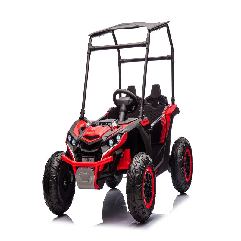 24V Kids Ride On Car UTV With Remote Control Lights