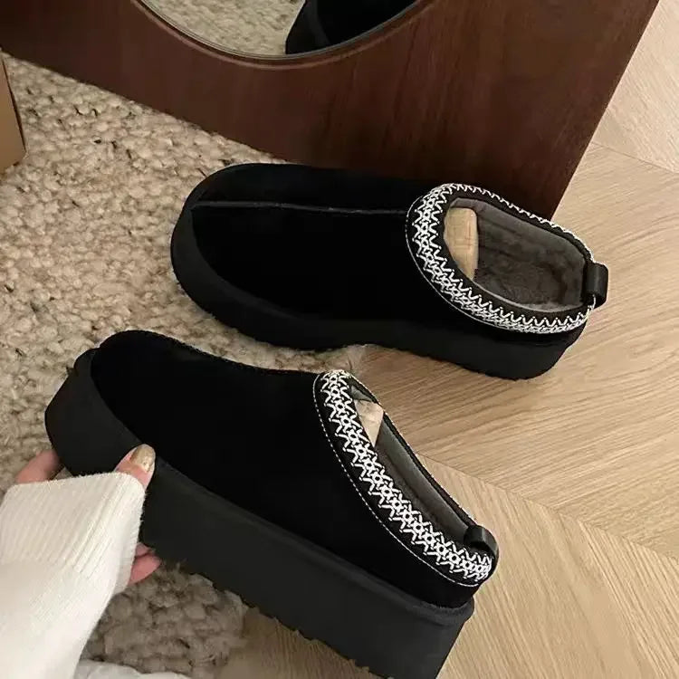 Tasman Winter Fur Snow Boots Women Ankle Boots Designer