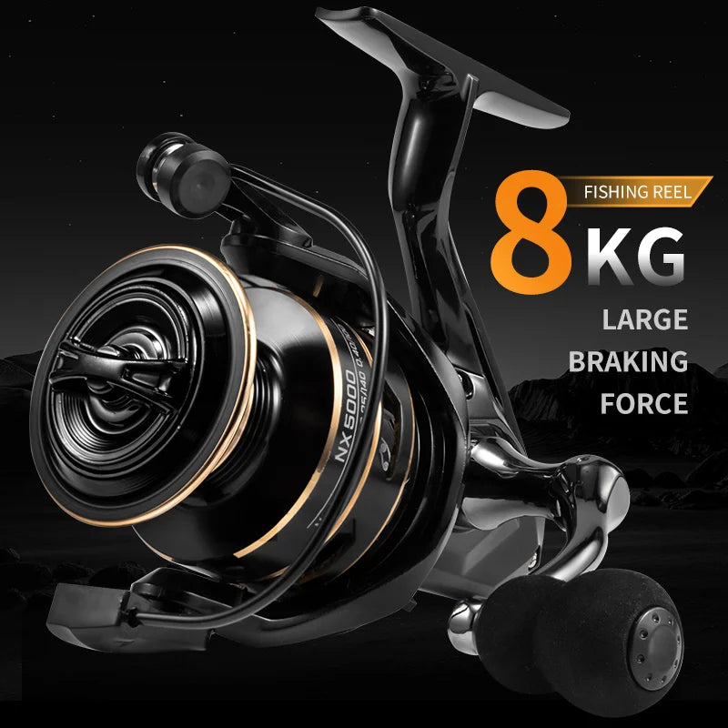 J-BARZILLAI NX Spinning Reel 10kg Max Drag High Speed Ocean Fishing