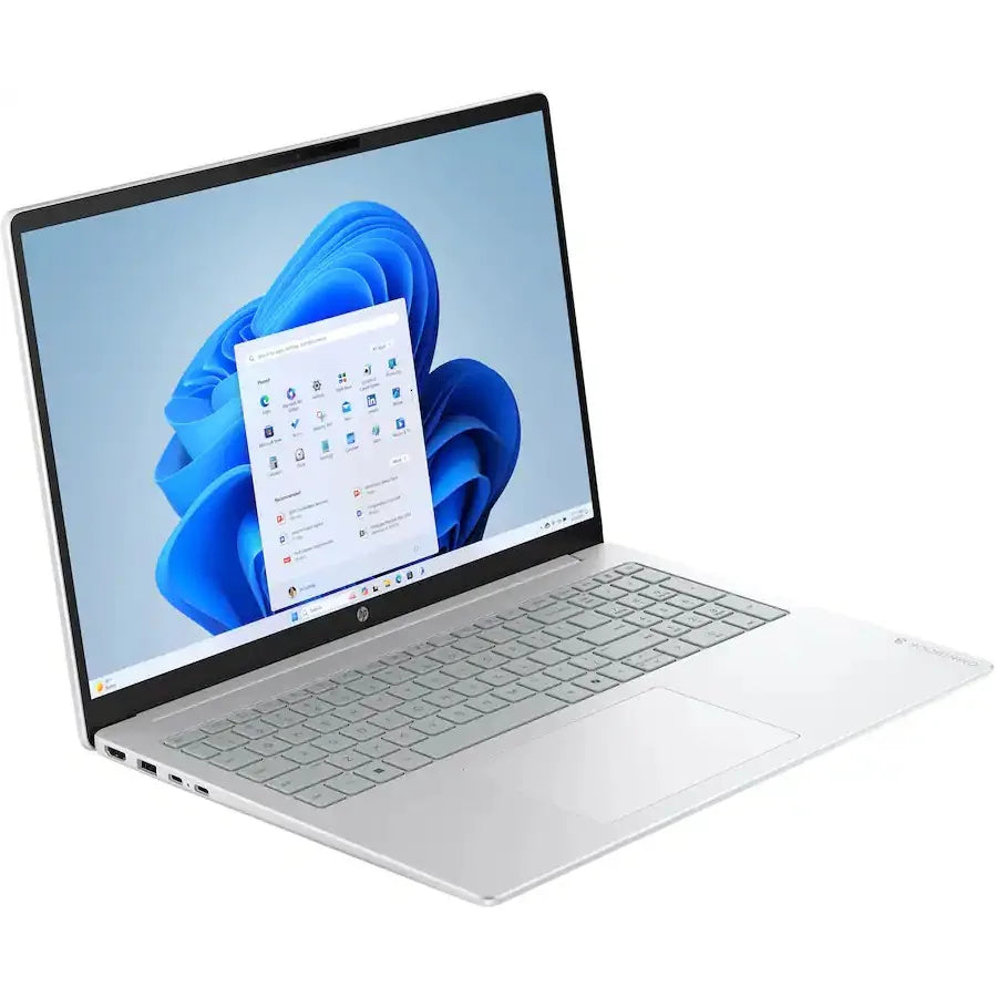 HP OmniBook 3 16" 2K Touchscreen Laptop, AMD Ryzen 5 40, Up to 8GB DDR5 Memory, 1TB SSD, Windows 11 Home, Glacier Silver