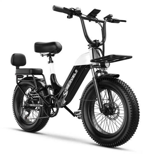 Cybervelo 20 Inch Step-Thru Commuter Electric Bike