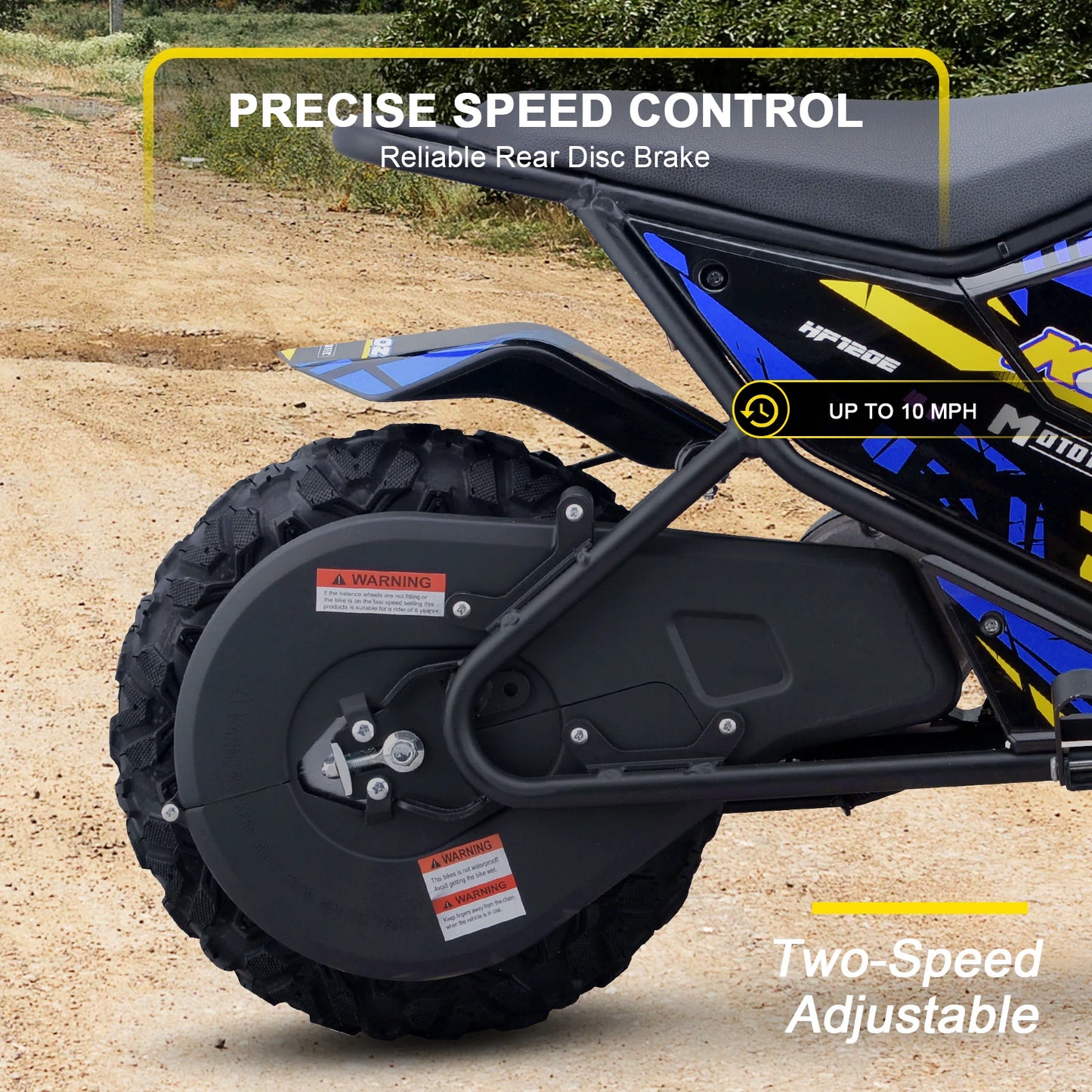 KOOZ HP120E 24V 250W Electric Dirt Bike For Kids Pro