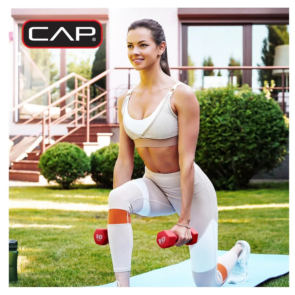 Capsbarbell Neoprene Coated Hexagon Dumbbell Set