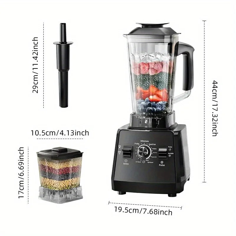 AMERZIS 120V Mixing Cooking Machine Juicer Blender for Global Use