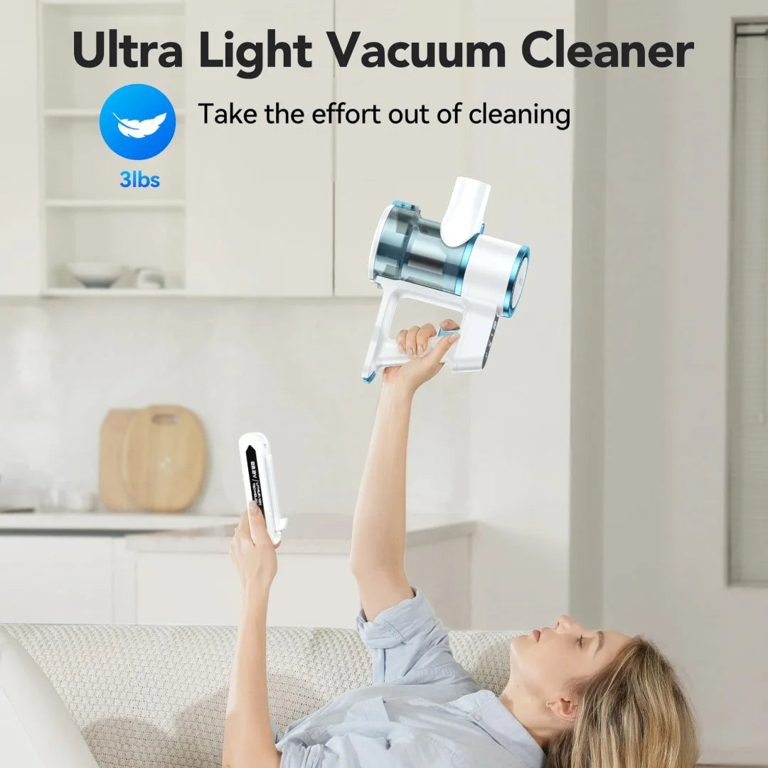 QCVC01 Wireless Vacuum Cleaner 4-In-1 Cordless Stick