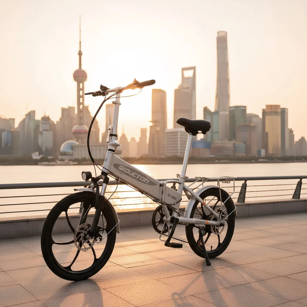 48V 1000W Folding Electric Bike With 50 Mile Range Performance