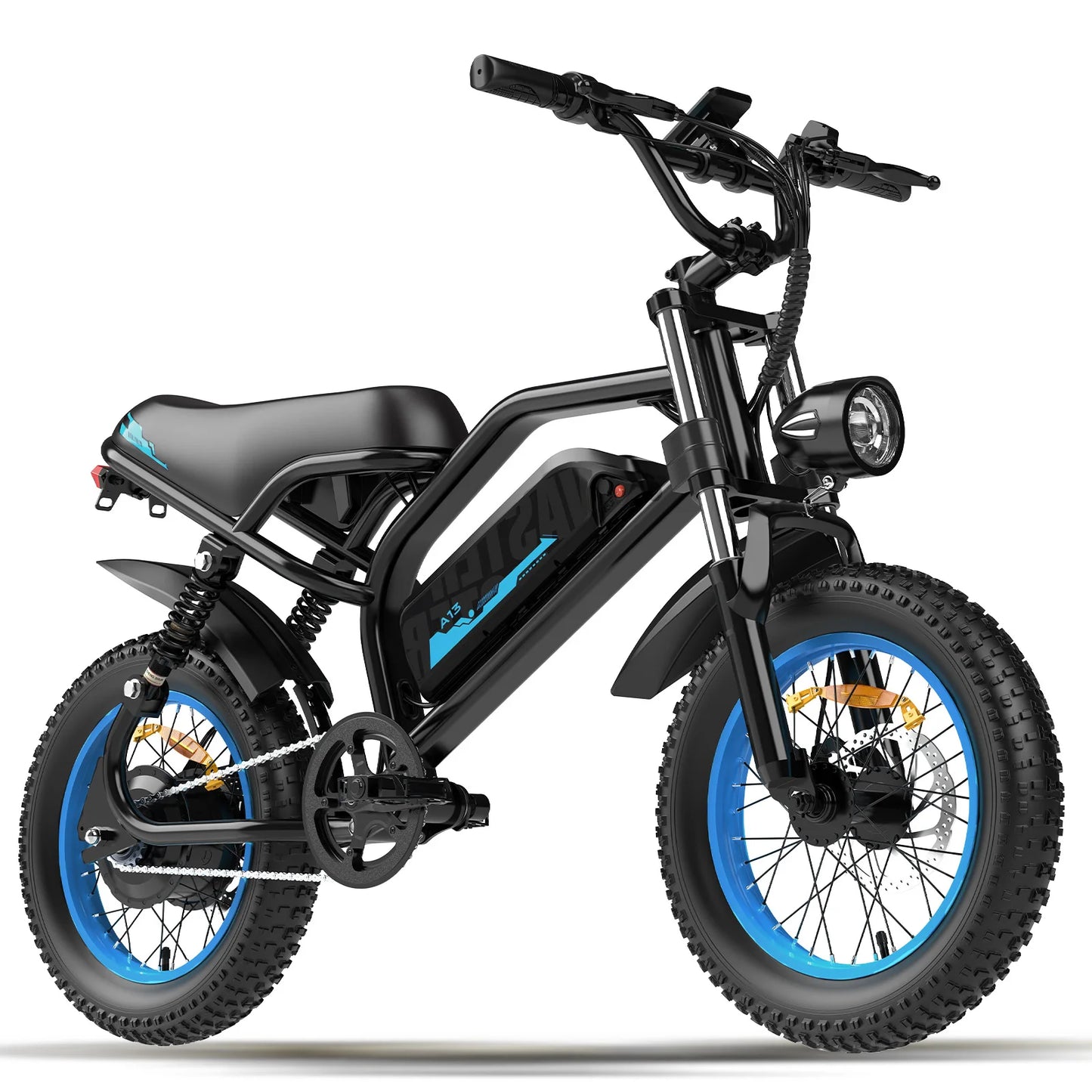 AVDLEU Mountain Electric Bike With 16 Inch Fat Tire