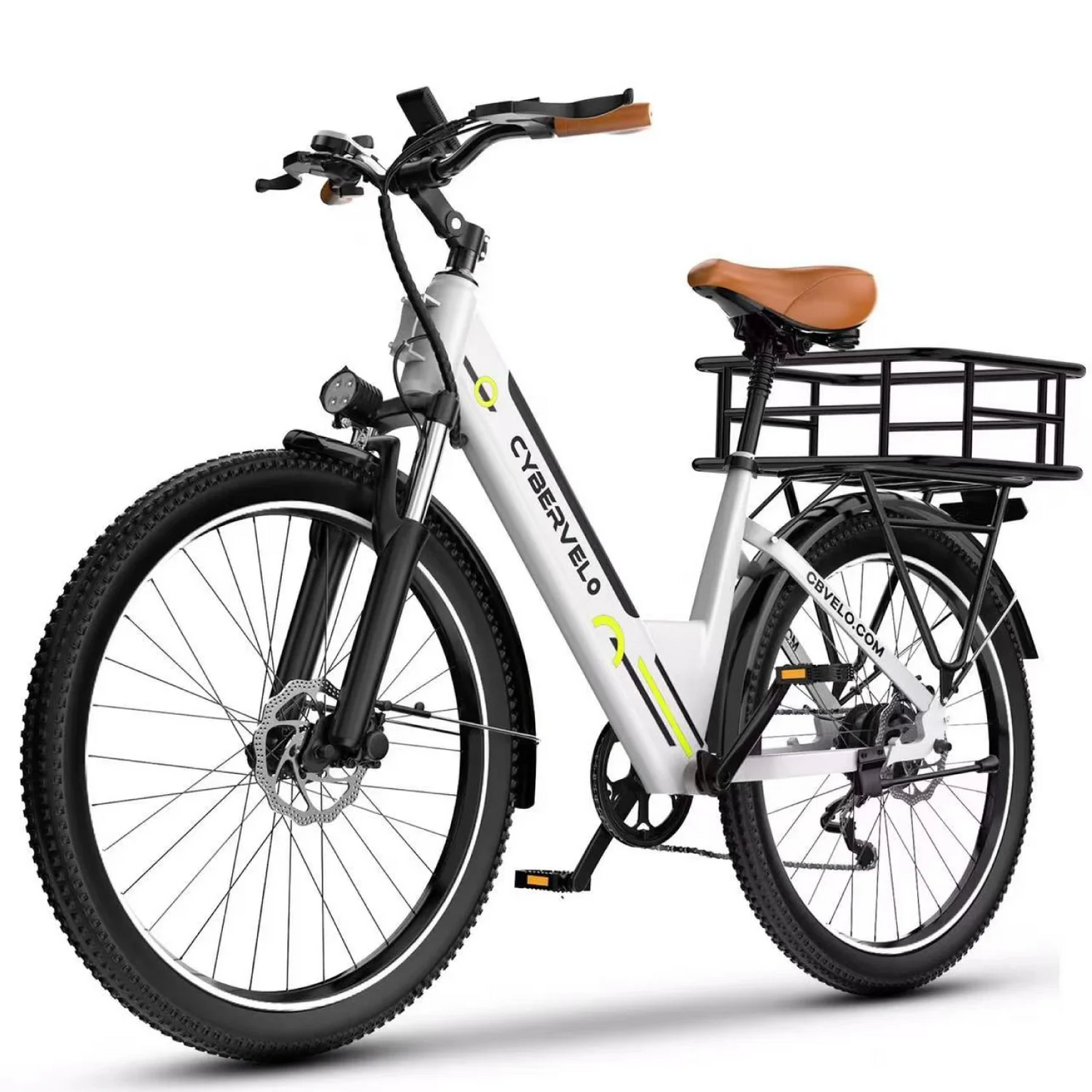 Cybervelo Urban Commute 1000W Electric Bike With Detachable Battery