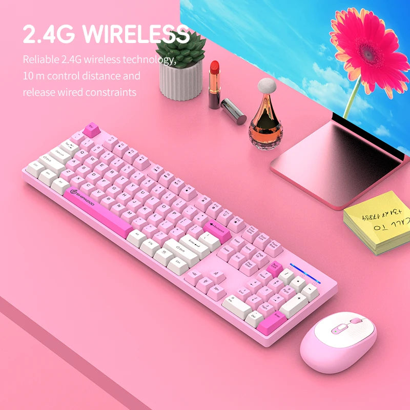 NexusClick Wireless Keyboard And Mouse Combo For PC And Laptop