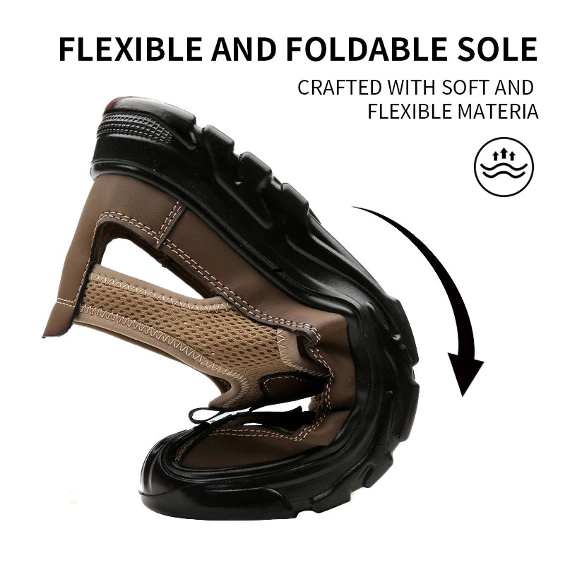 Men's Breathable Mesh Sandals Outdoor Lightweight Beach Shoes
