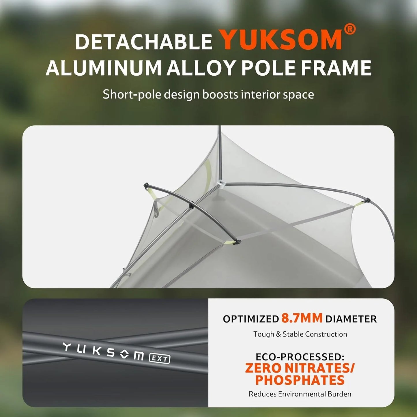 Naturehike Star Trail EXT Hiking Tent Outdoor Camping Ultralight Rainstorm Protection Wild Tent 1 2 Person 0D Nylon Backpacking Tent