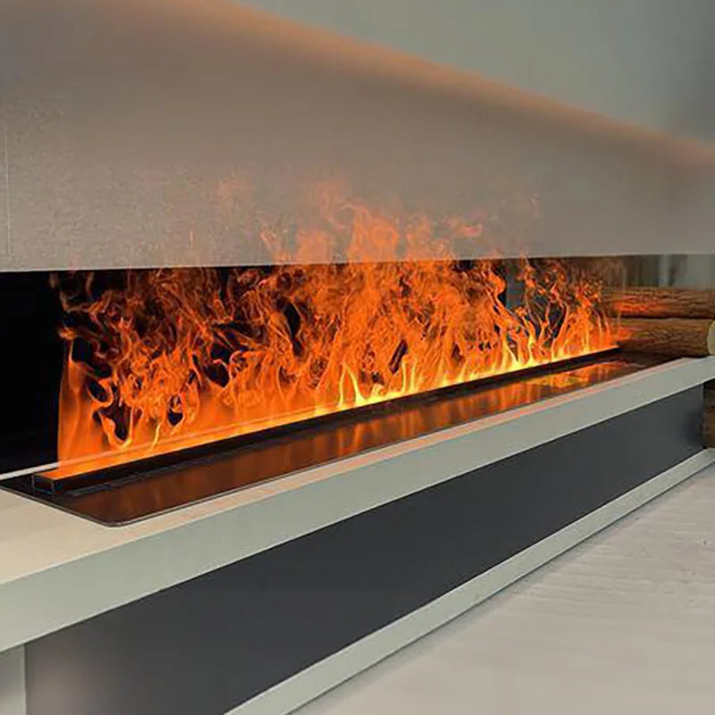 Electric Fireplace 3D Water Vapor With Remote Control Timer