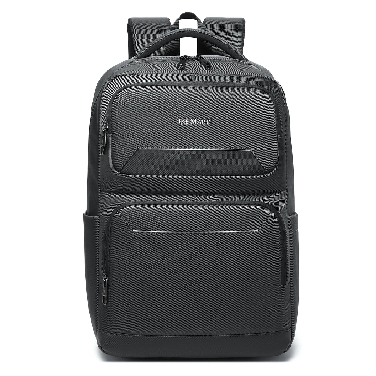 Fashion Business Men'S Backpack Durable Nylon Fabric, Ergonomic Commute Large Capacity Backpack, with Laptop Compartment