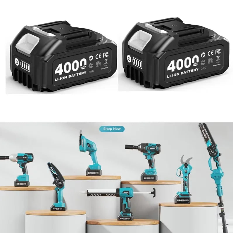 Seesii 3-In-1 Tool Combo Kit Rotary Hammer Drill Impact Wrench Angle Grinder Electric Brushless Cordless Battery Powered Tool Kits with 2x4.0Ah Batteries for Car Home Heavy-duty